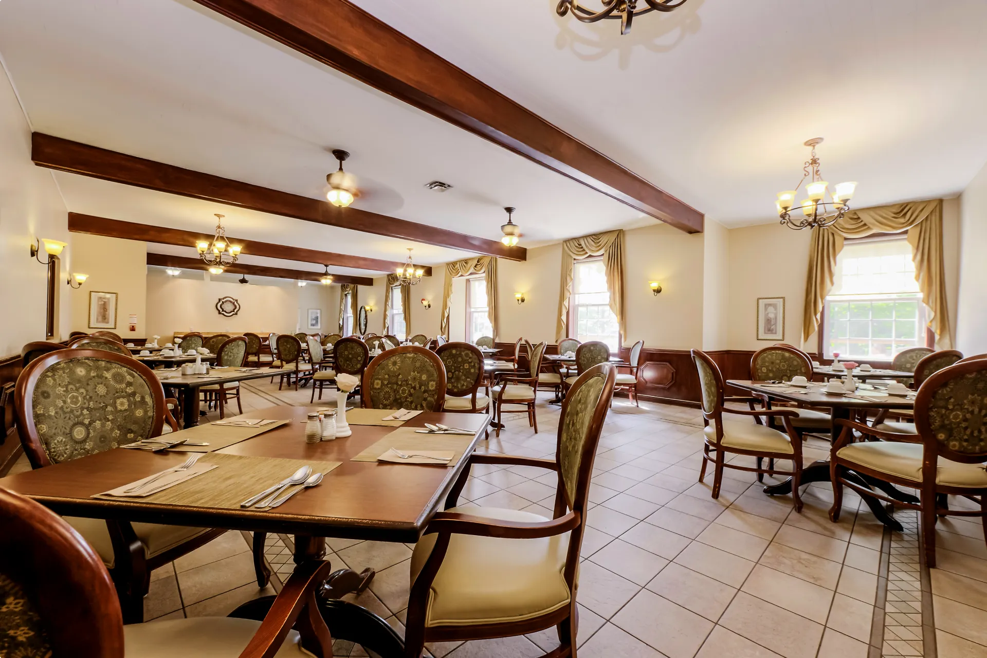Dining room interior
