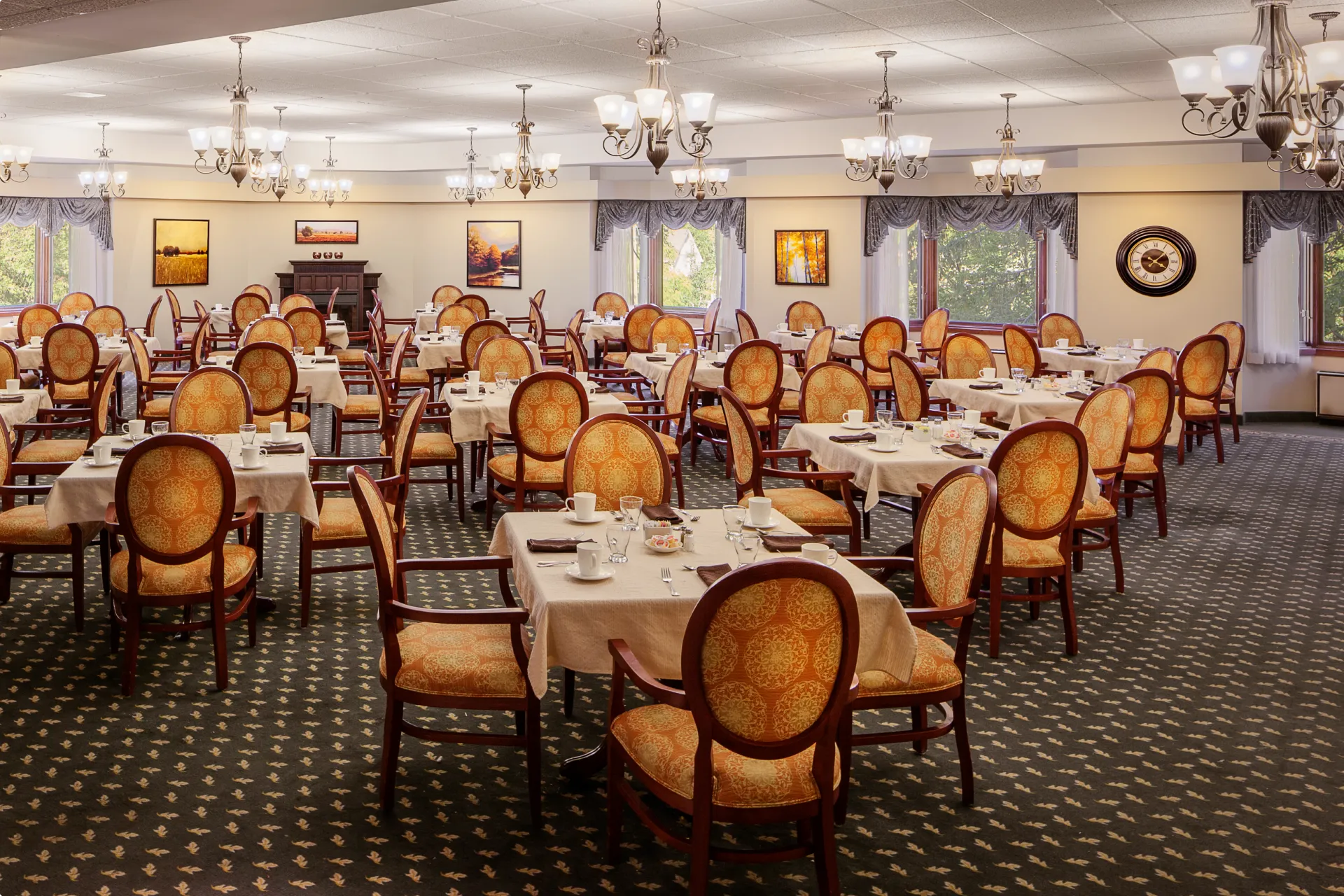 Dining room interior