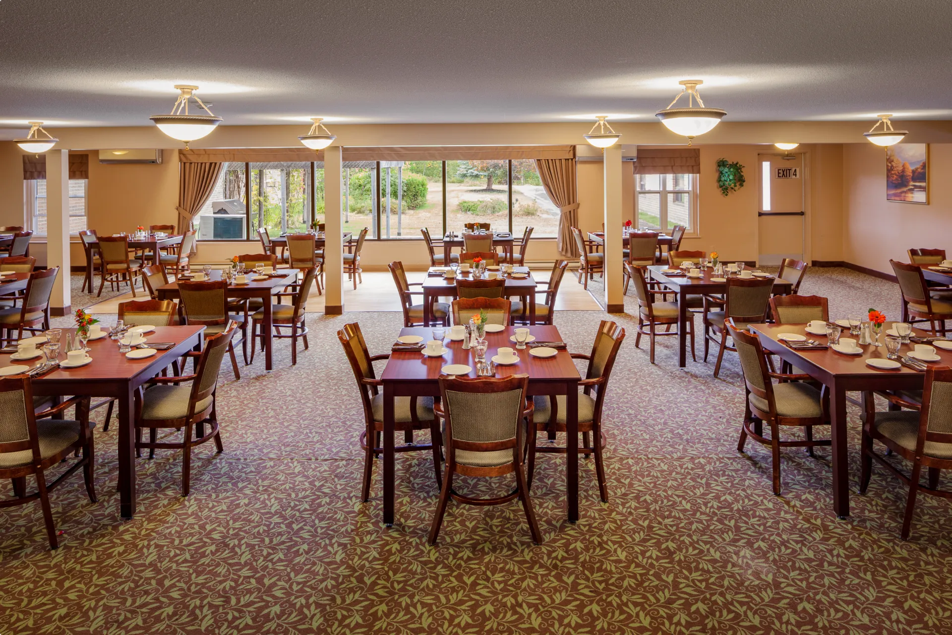 Dining room interior