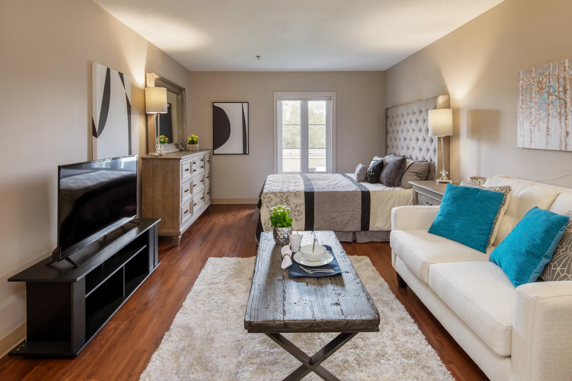 Studio suite interior