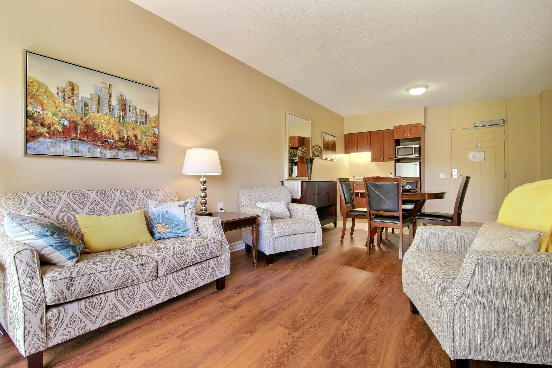 One-bedroom suite interior