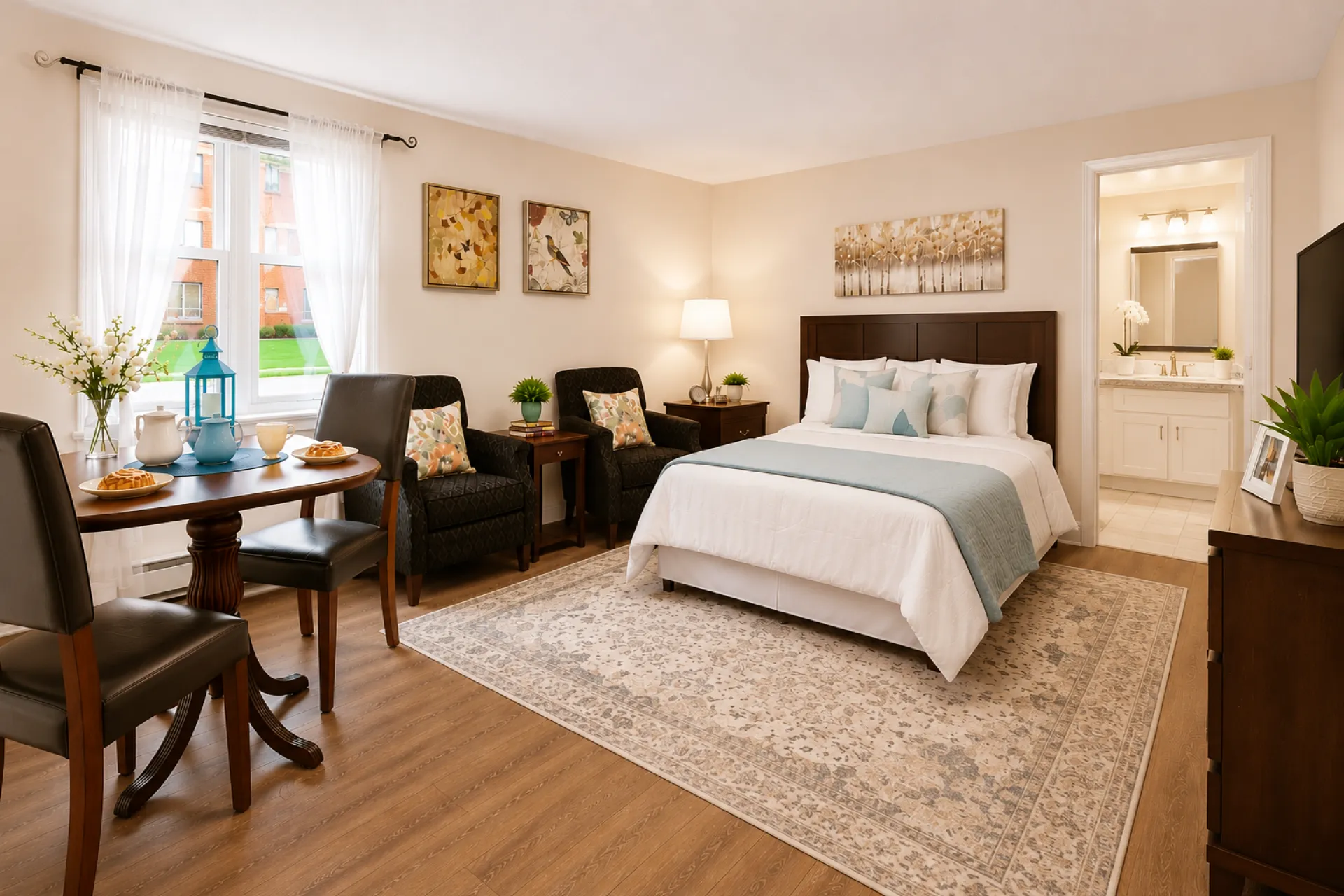One-bedroom suite interior